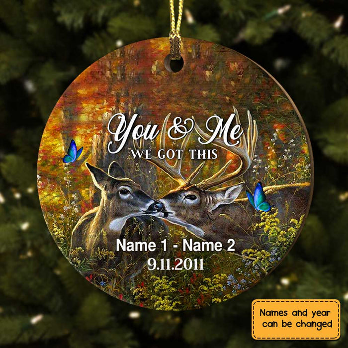 Personalized Deer Hunting Couple We Got This  Ornament SB93 73O65 1