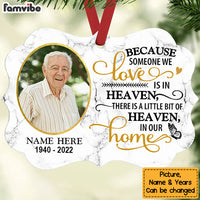 Personalized Memorial Heaven In Home MDF Ornament NB61 81O47 thumb 1