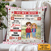 Personalized You Are My Queen Forever Couple Pillow 30598 1