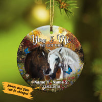 Personalized Horse Couple We Got This  Ornament SB151 67O57 thumb 1