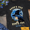Personalized Witch Moon Out Runes Out Halloween T Shirt JL151 29O65 1