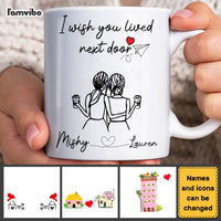 Personalized I WishYou Lived Next Door Mug 30295 thumb 1
