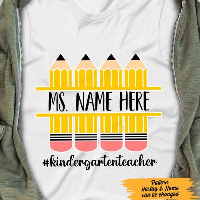 Personalized Teacher T Shirt JN32 26O47 1