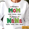 Personalized First Mom Now Grandma Shirt - Hoodie - Sweatshirt 30202 1