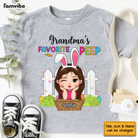 Personalized Gift For Granddaughter Grandma's Favorite Peep Kid T Shirt - Kid Hoodie - Kid Sweatshirt 31596 thumb 1
