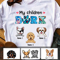 Personalized Dog Mom Children T Shirt JN223 24O47 thumb 1