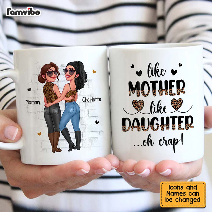 Personalized Like Mother Like Daughter Mug 24742 1