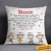 Personalized Mamie Maman Grandma Mom French Pillow AP284 73O36 thumb 1