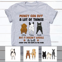 Personalized Dog Wiggle Butt T Shirt OB92 81O34 thumb 1