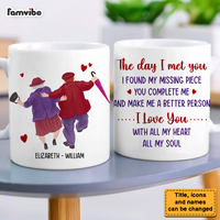 Personalized Couples Gift The Day I Met You Mug 31306 thumb 1