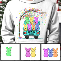 Personalized Grandma Peeps Easter Hoodie FB61 81O57 thumb 1