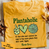 Personalized Plantaholic Funny Plant T Shirt AG271 87O36 1