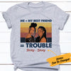 Personalized BWA Friends Double Trouble T Shirt JL306 95O57 thumb 1