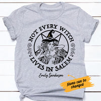 Personalized Mermaid Witch Halloween Not In Salem T Shirt AG261 67O53 thumb 1