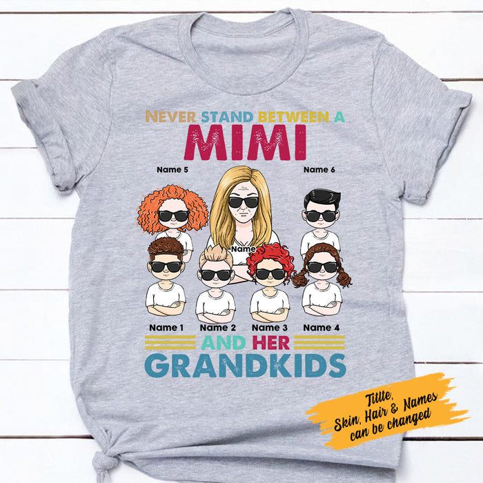 Personalized Mom Grandma T Shirt JN162 26O58 1