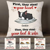 Personalized Dog Steal Couch  Pillow SB225 81O58 1