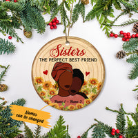 Personalized Perfect Friends BWA Friends  Ornament SB221 73O57 thumb 1