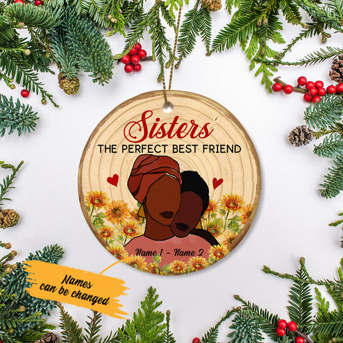 Personalized Perfect Friends BWA Friends  Ornament SB221 73O57 1