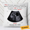 Personalized Ultrasound Mom Dad Spanish Mamá Papá Ultrasonido Pillow AP138 81O58 (Insert Included) 1