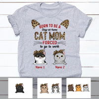 Personalized Cat Mom T Shirt MR251 26O57 thumb 1