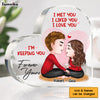 Personalized Couple I Met You I Love You Acrylic Plaque 22719 1