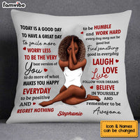 Personalized Happy Everyday Pillow OB224 36O34 thumb 1