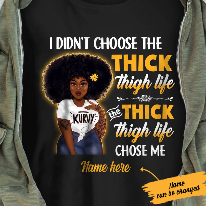 Personalized Chubby Thigh Life T Shirt SB81 67O57 1