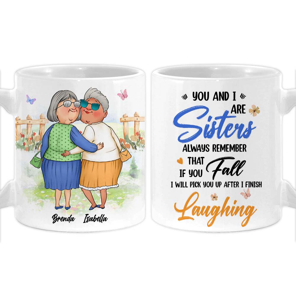 Personalized Friend Gift I Will Pick You Up After I Finish  Laughing Mug 31190 Primary Mockup
