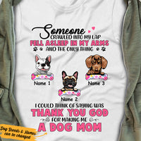Personalized Dog Mom T Shirt MR112 26O36 thumb 1