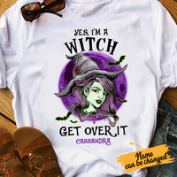 Personalized Halloween I'm A Witch White T Shirt JL163 95O65 thumb 1