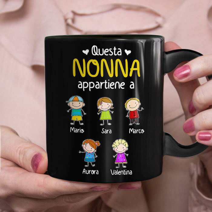 Personalized Nonno Italian Grandpa Mug MR235 81O34 1