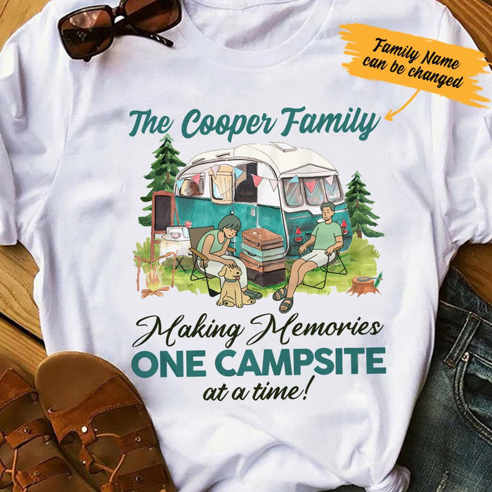 Personalized Camping White T Shirt JN181 87O53 1