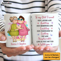 Personalized Gift For Friends Life Is Better With You Mug 31104 thumb 1