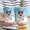 Personalized Boston Terrier Dog Christmas Light Mug OB261 95O47 1