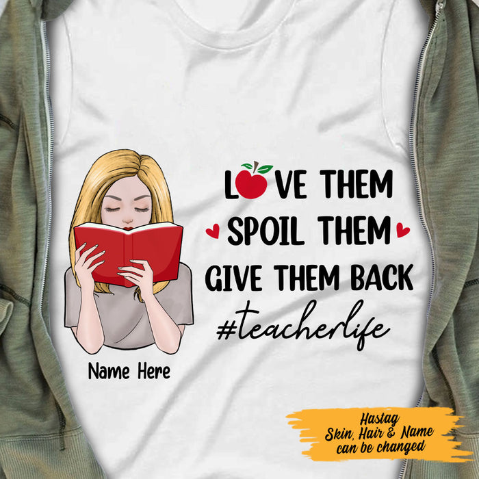 Personalized Teacher T Shirt JN112 26O47 1