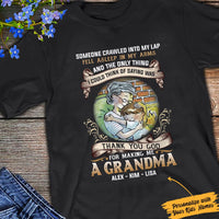 Personalized Grandma Thank You God T Shirt JN155 81O34 thumb 1