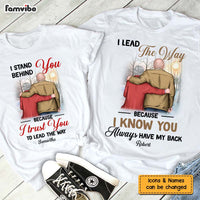 Personalized Gifts For Couple Lead The Way Couple T Shirt 31462 thumb 1