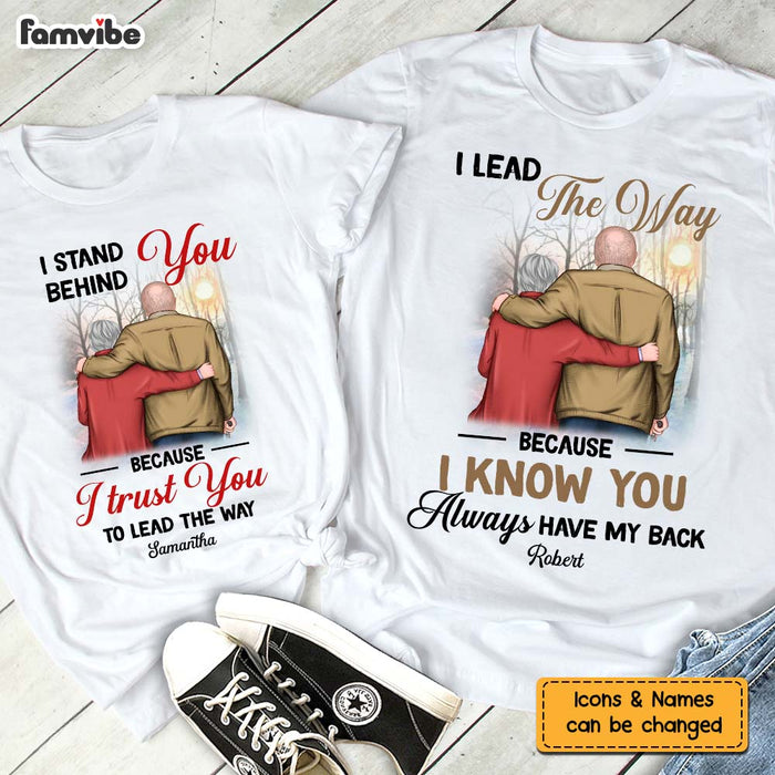 Personalized Gifts For Couple Lead The Way Couple T Shirt 31462 1