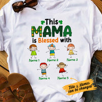 Personalized Grandma Irish St Patrick's Day T Shirt FB41 26O53 thumb 1