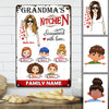Personalized Mom Grandma Kitchen Metal Sign JL82 95O34 1