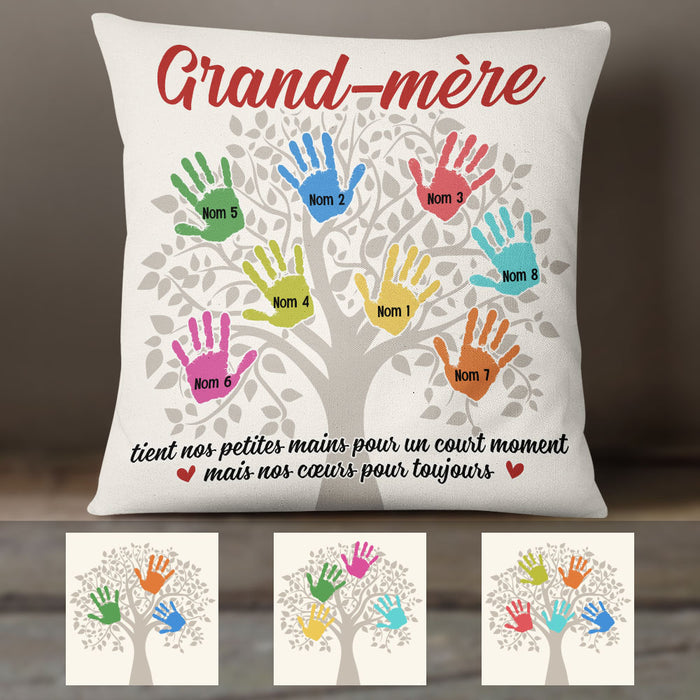Personalized Mom Grandma Tree French Maman Mamie Pillow AP1513 95O58 1