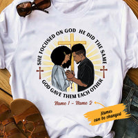 Personalized BWA Couple Christian T Shirt SB181 26O53 thumb 1