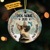 Personalized Forever In Our Hearts German Shepherd Dog Memorial  Ornament OB193 73O36 1