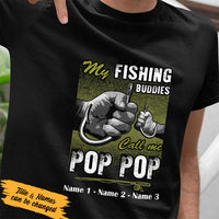 Personalized Dad Grandpa Fishing  T Shirt MY141 26O53 thumb 1
