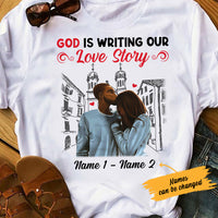 Personalized BWA Couple Christian T Shirt SB172 26O36 thumb 1