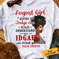 Personalized BWA  Judge Me White T Shirt JL131 30O65 thumb 1