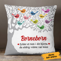 Personalized Danish Mor Mormor Family Tree Mom Grandma Pillow AP71 65O53 (Insert Included) thumb 1