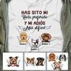 Personalized Spanish Monumento Perra Perro Memorial Dog T Shirt AP173 65O60 1