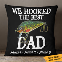 Personalized Dad Fishing  Pillow MY151 95O36 (Insert Included) thumb 1