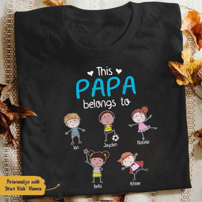 Personalized Dad  T Shirt MY253 73O58 1